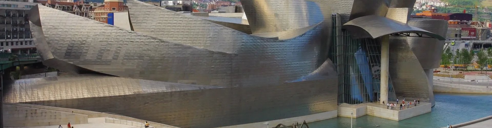 Bilbao guest rooms and cityscape