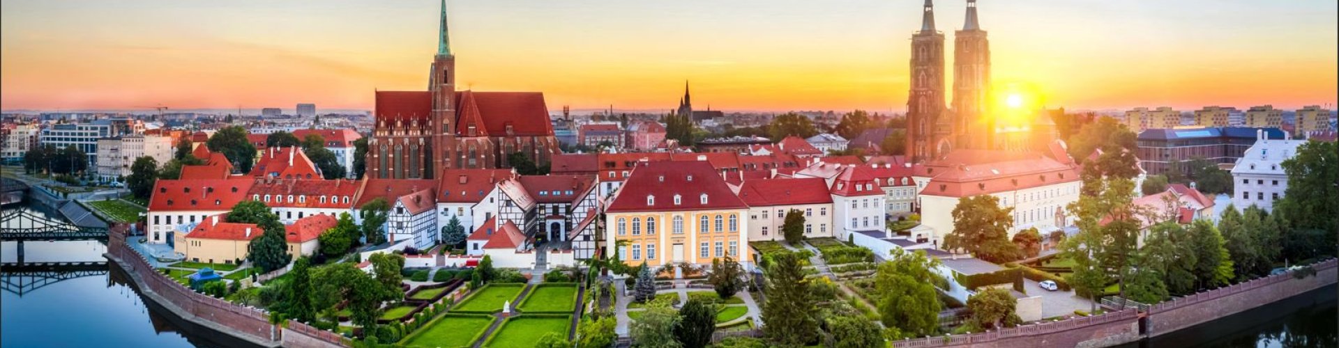 Wrocław cityscape