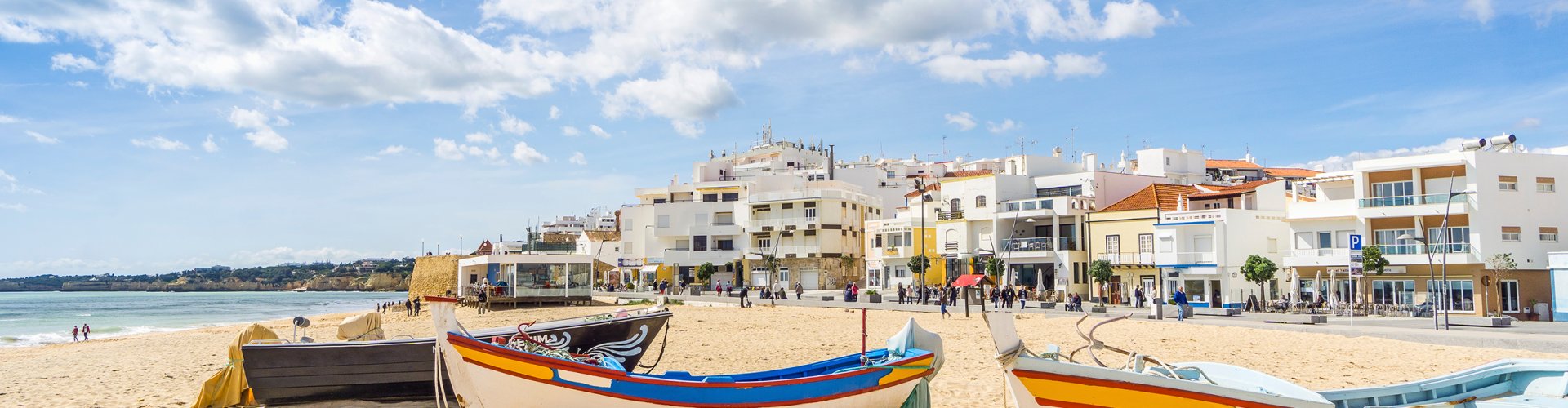 Sunset in Armacao De Pera, PT