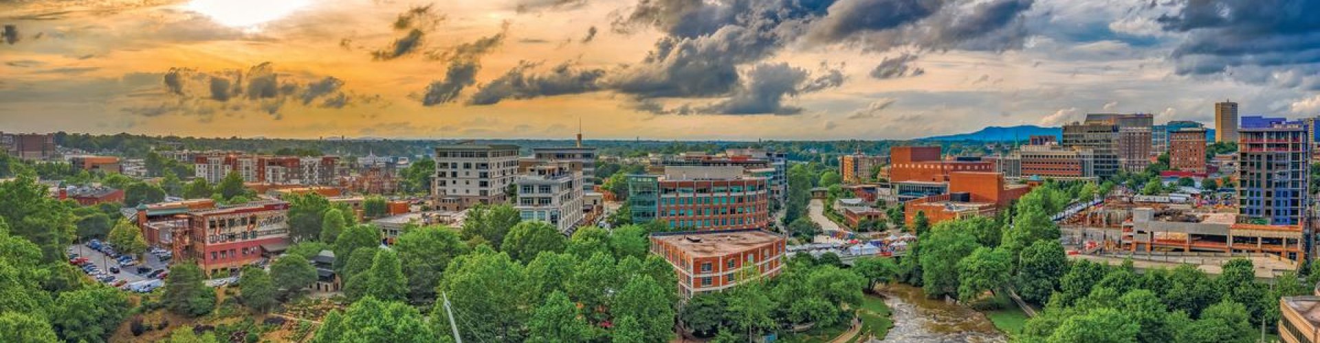 Scenic view of Greenville, NC