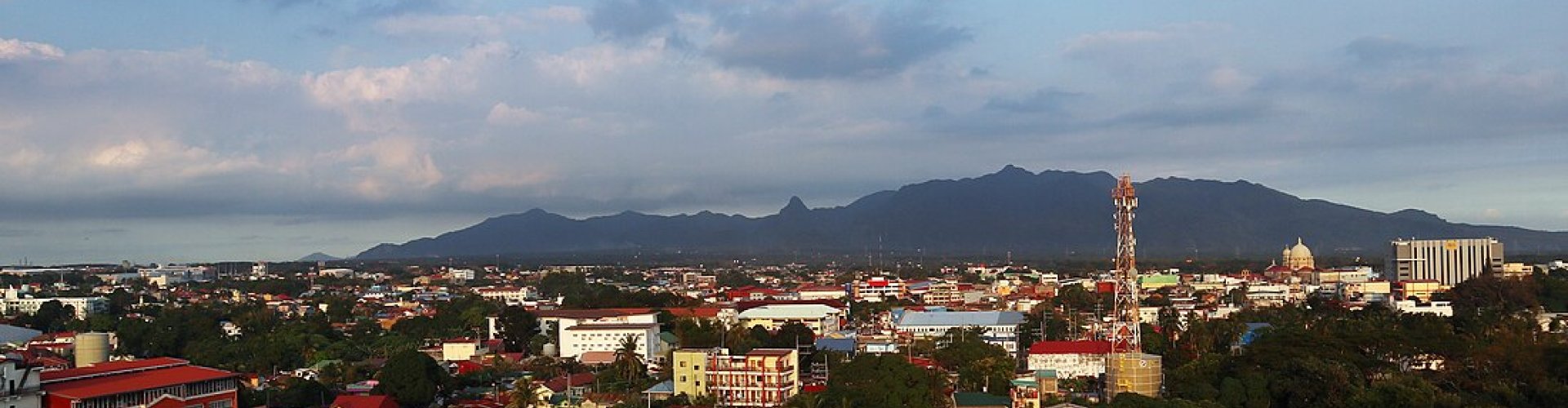 Sunset view over Batangas City