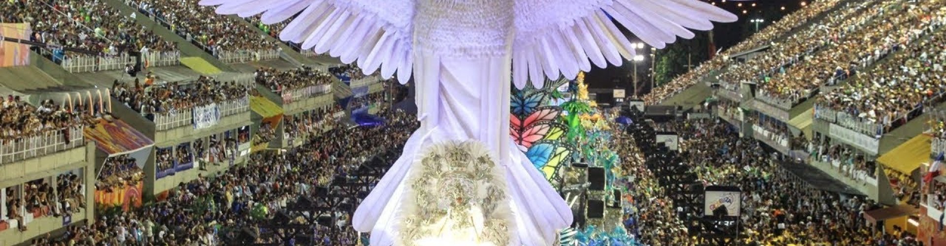 Sunset over Rio de Janeiro skyline