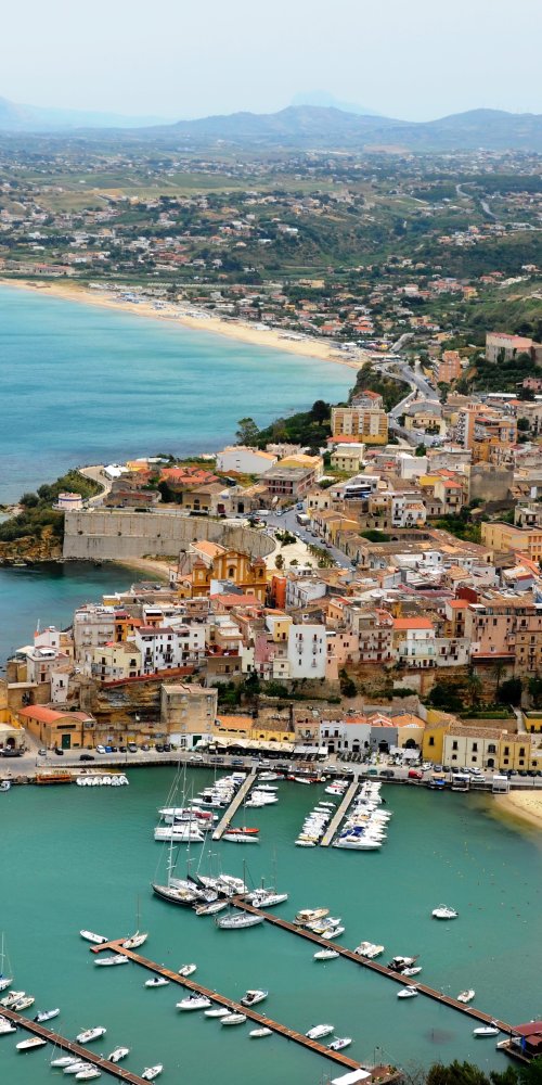 Walking streets of Castellammare del Golfo