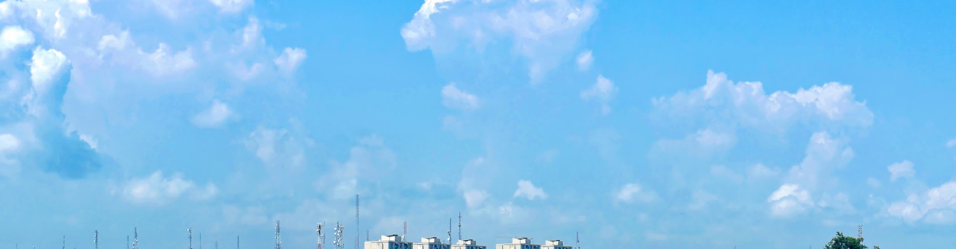 Lagos guest rooms and cityscape