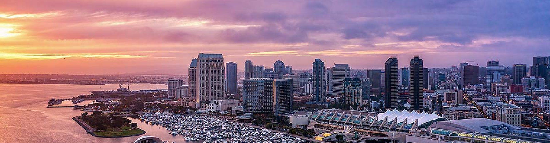 Scenic view of San Diego, CA
