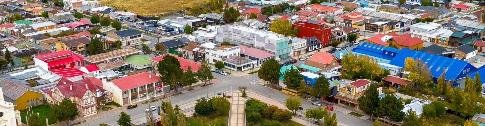 Punta Arenas Landscape at Sunset