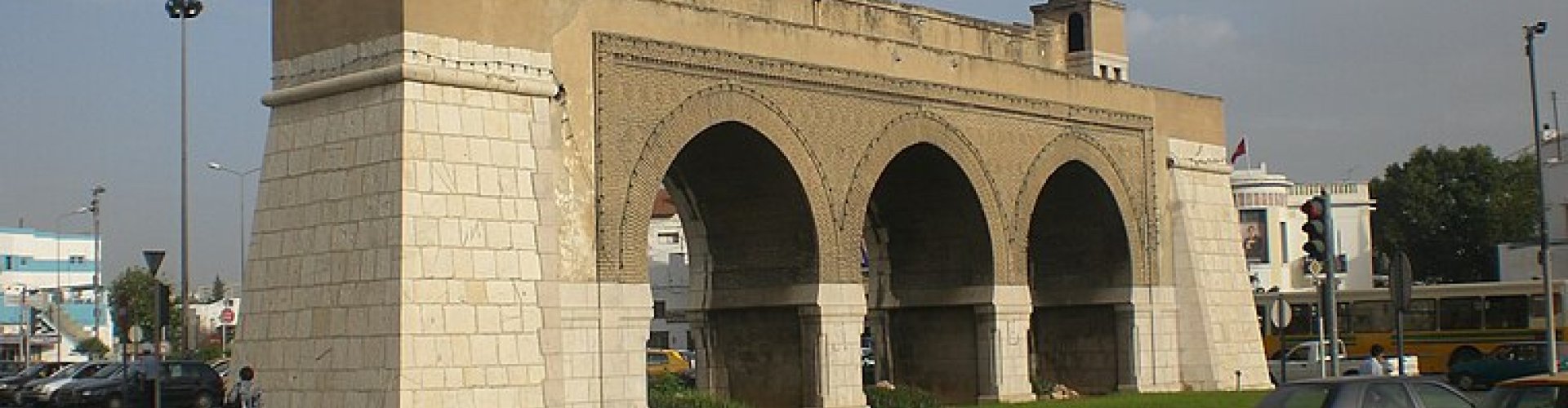 Le Bardo neighbourhood sunset